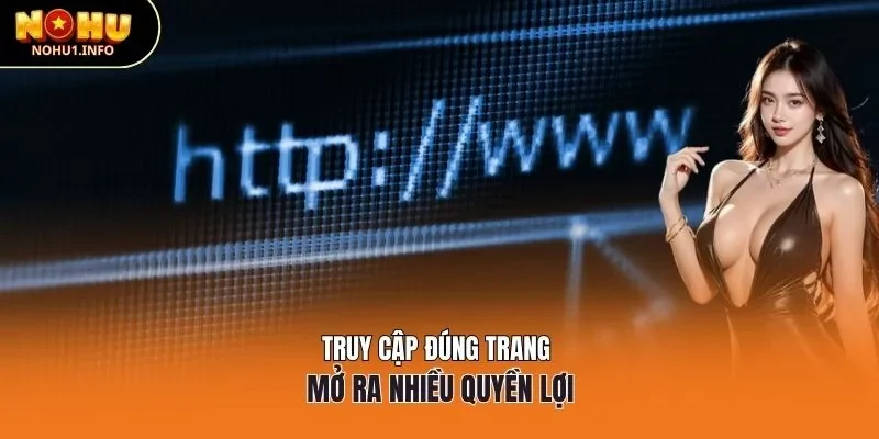 Truy cập đúng trang để tạo hồ sơ an toàn