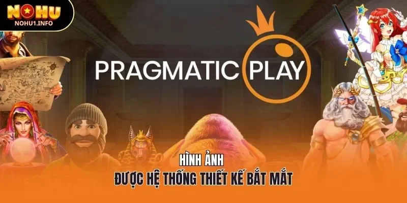 Hình ảnh sảnh Pragmatic Play được hệ thống thiết kế bắt mắt